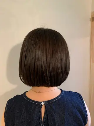 ミディアム カラー 小林 千紗のヘアスタイル