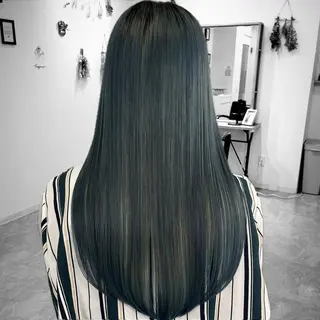ロング 縮毛・酸性ストレート 特化のヘアスタイル