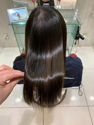 ロング 縮毛矯正/髪質改善 EARTH髙橋のヘアスタイル
