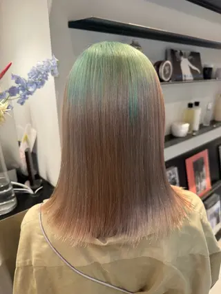 ミディアム saku 🎀🫧のヘアスタイル