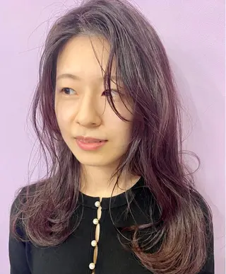 カラー くぎた とわのヘアスタイル