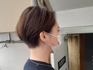 ショート カラー 🔳髪質改善🔳 岡本陽のヘアスタイル