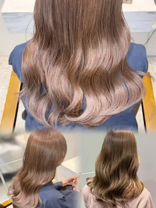 ロング カラー [渋谷美容師] 玲弥のヘアスタイル