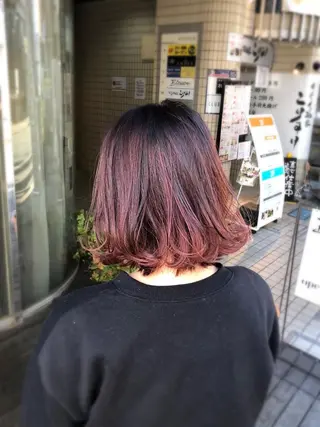 ショート カラー 川野辺幸雄☆髪質改善 ハイライト☆白髪のヘアスタイル