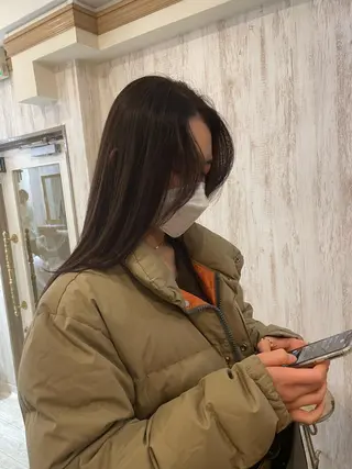 カラー 小野 明日香のヘアスタイル