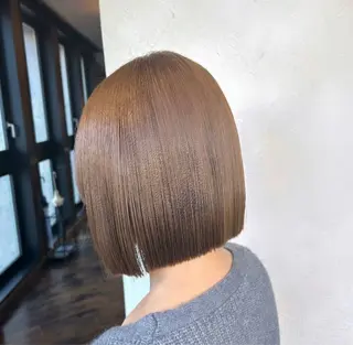 ミディアム ヘアアレンジ Rina🌷 ダメージレスカラーのヘアスタイル