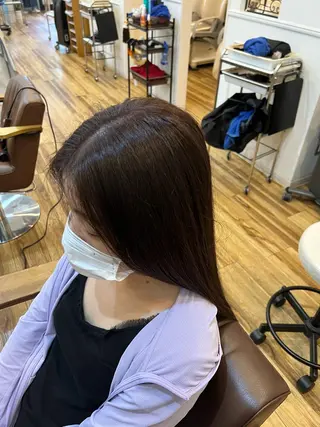 ロング カラー 🐰ハイトーンカラー 畠山 渡🐰のヘアスタイル