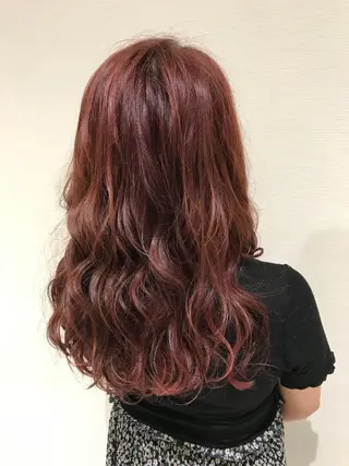 セミロング カラー 【メンズ縮毛矯正】 田中秀斗のヘアスタイル