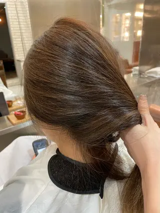 ロング 美髪矯正・レイヤー 倉友哉のヘアスタイル