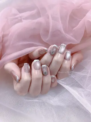 ネイル 𝑌𝑈𝑈𝐾𝐴 /ワンホン/量産型のネイルデザイン