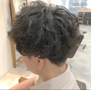 パーマ メンズ 🏆メンズ特化🥇 店長YUTOのヘアスタイル