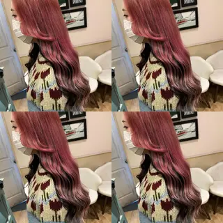 セミロング カラー レイヤー×艶髪特化 マネージャー安藤光司のヘアスタイル