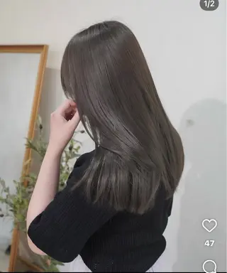 ロング ALLY 原宿のヘアスタイル