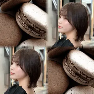 ショート カラー saki /レイヤー / 髪質改善のヘアスタイル