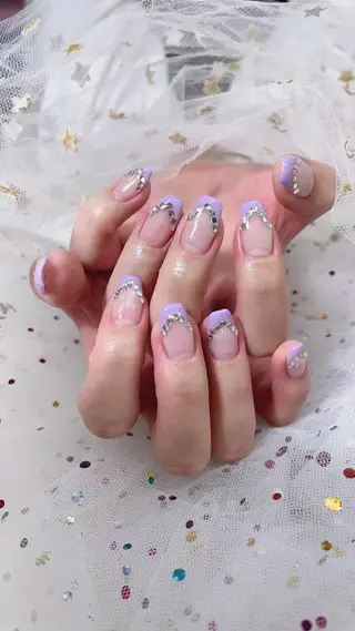 ネイル 🦋ネイルサロン ブラン🌈ゆりのネイルデザイン