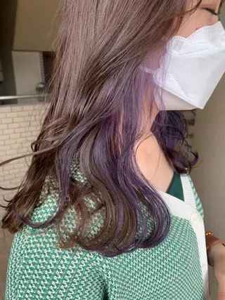 ミディアム カラー regalo Acari🍎のヘアスタイル