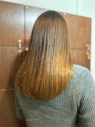 ロング 💜ひな💜縮毛矯正 /透明感/韓国ヘアのヘアスタイル