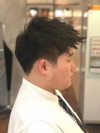 メンズ 💇🏼ショートヘア お任せ💁🏻‍♂️のヘアスタイル