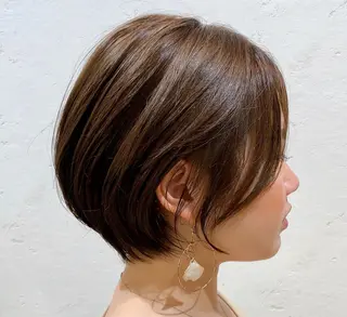 ショート レイヤー/縮毛矯正 髪質改善/e_kiのヘアスタイル