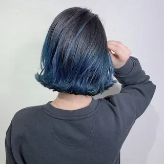 ショート カラー _WHITE+ 南海難波店のヘアスタイル