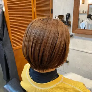 ショート カラー 木宮 美緒のヘアスタイル