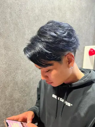 カラー メンズ Maison Halu YUKIのヘアスタイル