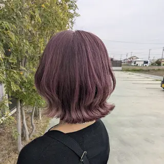 ミディアム 小野 ゆりかのヘアスタイル