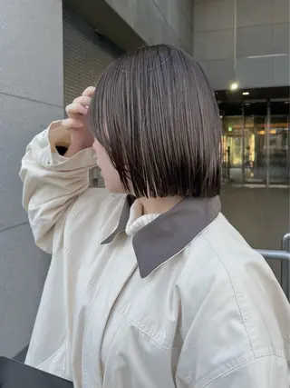 ショート YUI🍊 ボブ/メンズパーマのヘアスタイル