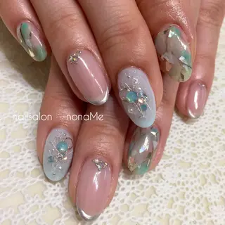 ネイル nonaMe 森のネイルデザイン