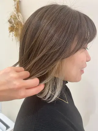 ミディアム marju銀座 マージュギンザのヘアスタイル