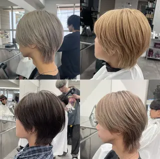 カラー メンズ メンズパーマ専門 /縦落ち/渋谷駅近のヘアスタイル