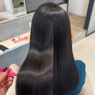 ロング 🖤韓国風カラー🩷 /ツヤ髪✨️ハルカのヘアスタイル