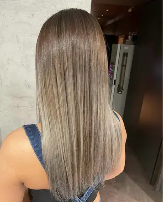ロング カラー ヘアアレンジ トップスタイリスト Shoyaのヘアスタイル