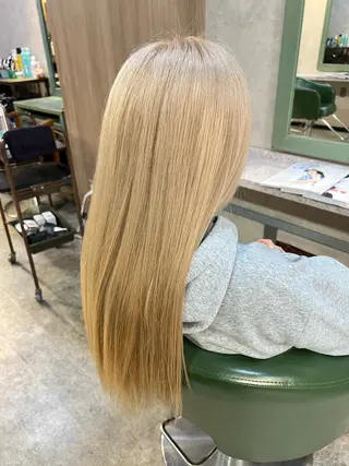 ロング カラー 水野 亨祐のヘアスタイル