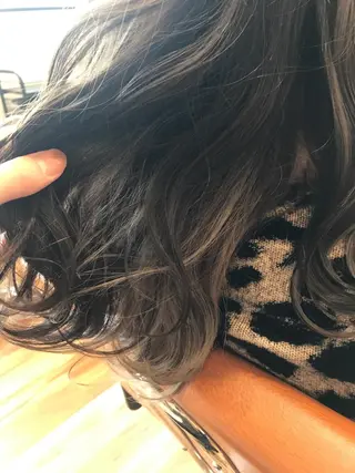 セミロング 土畑 博矢のヘアスタイル