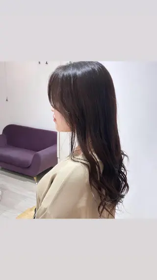 ロング 春日 涼太のヘアスタイル