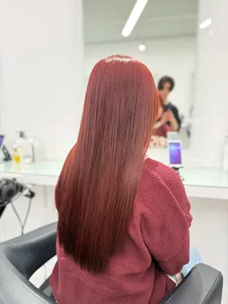 ロング カラー 川越ハイトーン🧸 Yumaのヘアスタイル