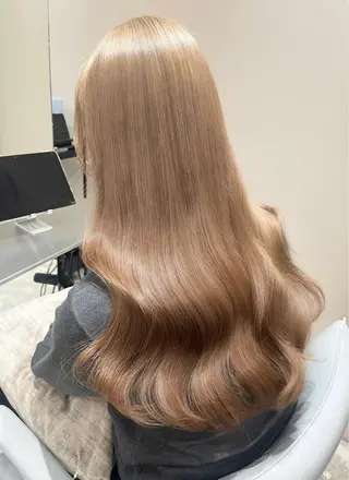 ロング カラー Zina茶屋町店🎀 ayanoのヘアスタイル