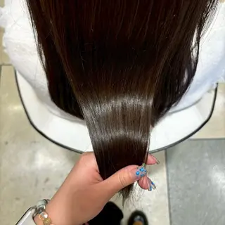 カラー 艶カラー🌟 ブリーチ/紅芭✨のヘアスタイル