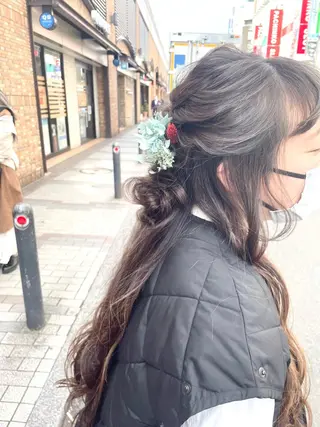 ロング カラー ヘアアレンジ layer cut 店長/MIKUのその他イメージ