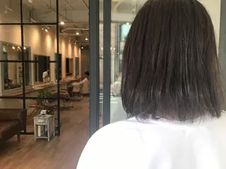 ミディアム カラー オリーブ透明感カラー 表参道/MIKUのヘアスタイル