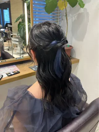 ヘアアレンジ 艶カラー/縮毛矯正/ アレンジ/akaneのヘアスタイル