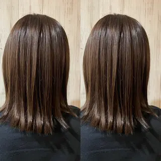 セミロング ヘアサロンオスカー 岸和田蛸地蔵店のヘアスタイル