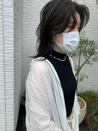 ミディアム カラー 【浜松・豊橋】 ニシモトのヘアスタイル