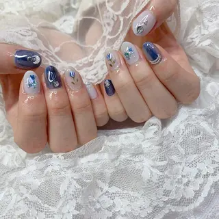 ネイル La neige* yuki 🐩🌙のネイルデザイン