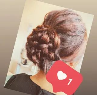 セミロング ヘアアレンジ COCO美容研究所 太田川店所属・友田 愛里華のエステ・リラクイメージ