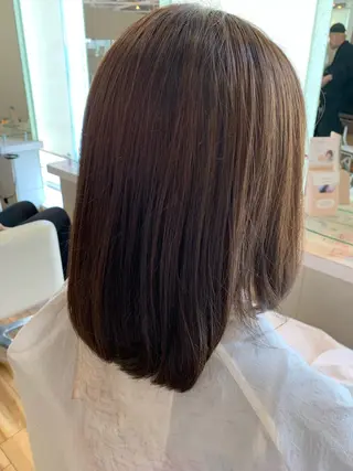 ミディアム カラー Be-COOL新札幌所属・佐藤 舞のヘアスタイル