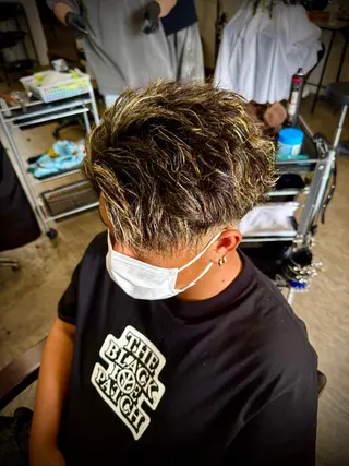 パーマ 鈴木 陸のヘアスタイル