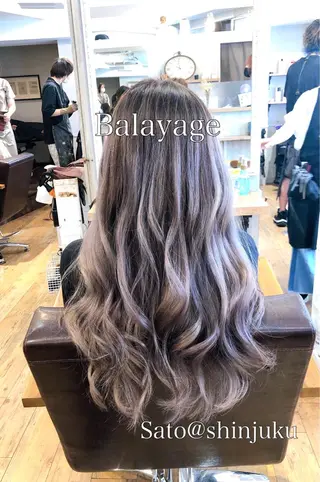 ロング カラー 艶髪💫透明感💖 Sato Toyoのヘアスタイル