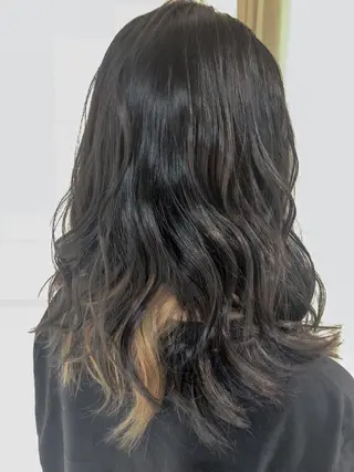 ロング カラー ヘアアレンジ レイヤー×ヘッドスパ ＊保田遥＊のヘアスタイル